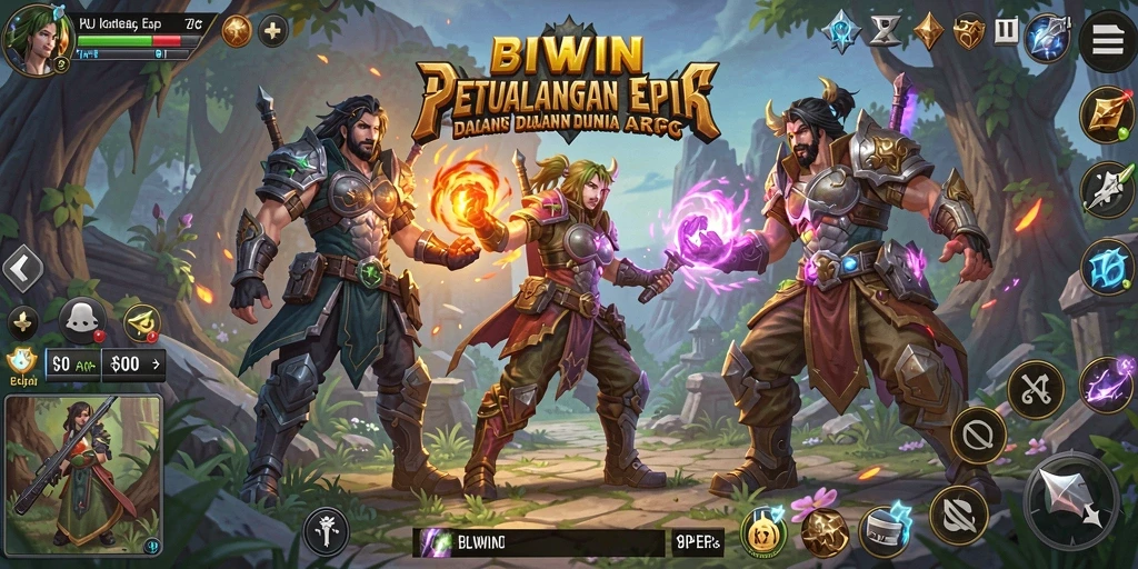 Tampilan gameplay seru dan mendebarkan di dunia ARPG.