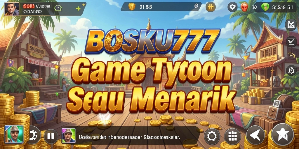 Tampilan gameplay <strong>BOSKU777</strong> yang menarik dan penuh strategi.