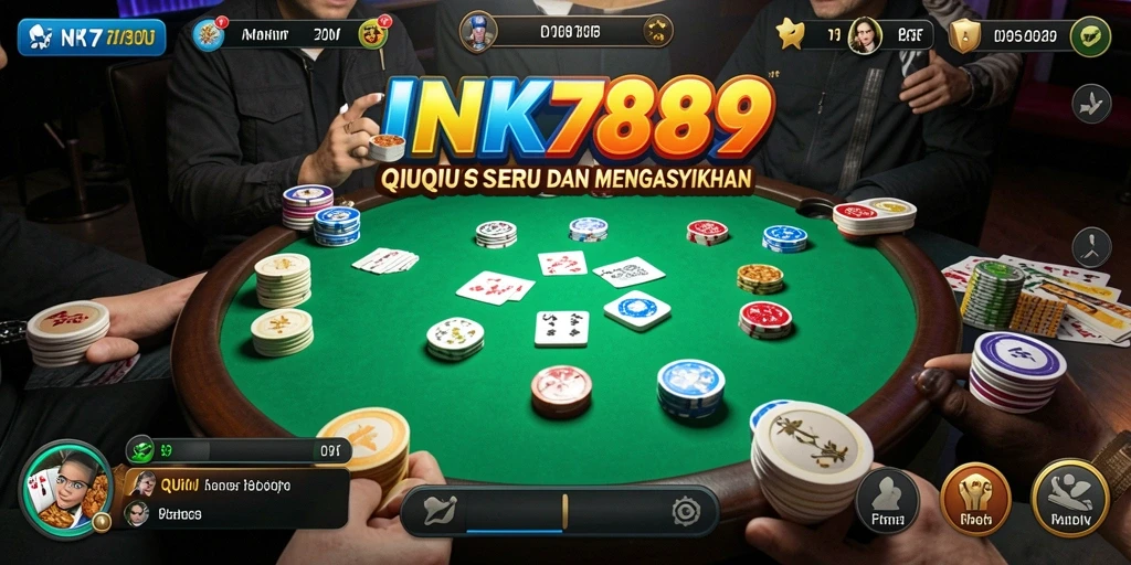 Tampilan gameplay QiuQiu yang seru dan menarik.