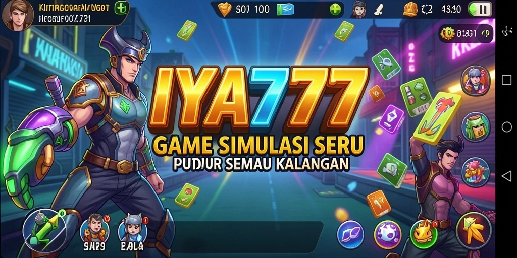 Tampilan gameplay <strong>IYA777</strong> yang menakjubkan dan interaktif.