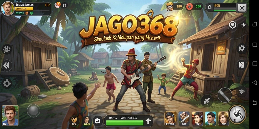 Tampilan screenshot menunjukkan grafik menawan dalam gameplay simulasi.
