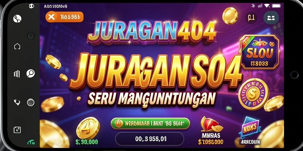 Screeenshot gameplay menarik dari JURAGAN404 dengan slot yang beragam.