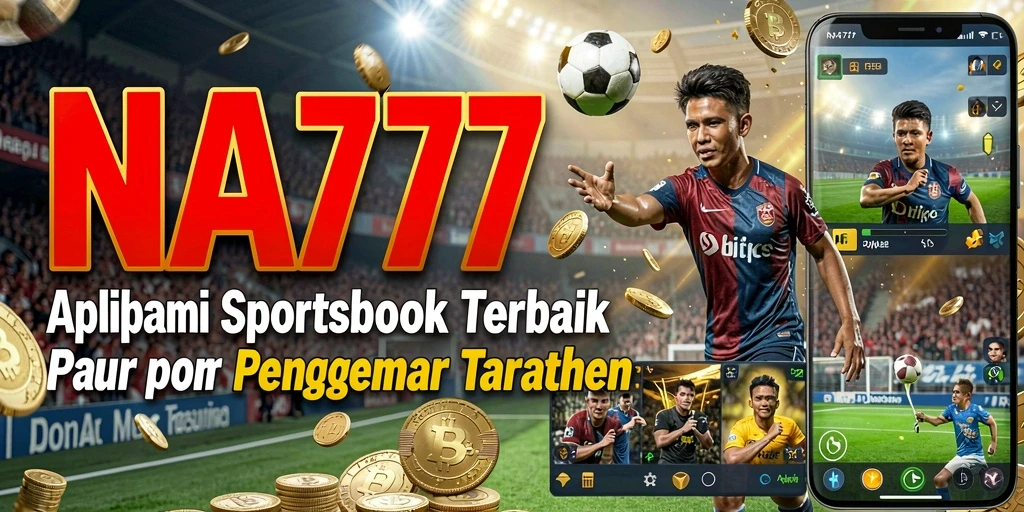 Tampilan menarik dari aplikasi Sportsbook NA777 dengan pengalaman bermain yang seru.