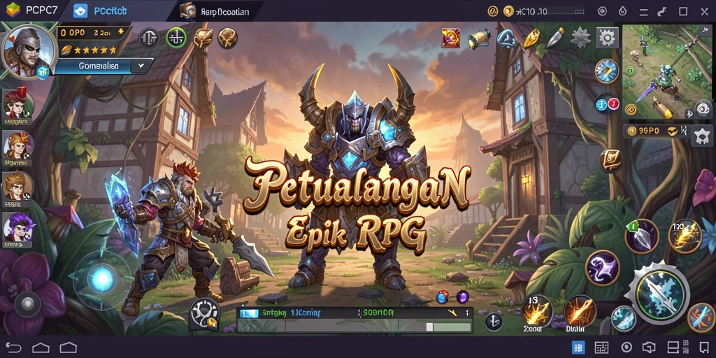 Tampilan gameplay PCPC7 yang menarik dan mendalam.