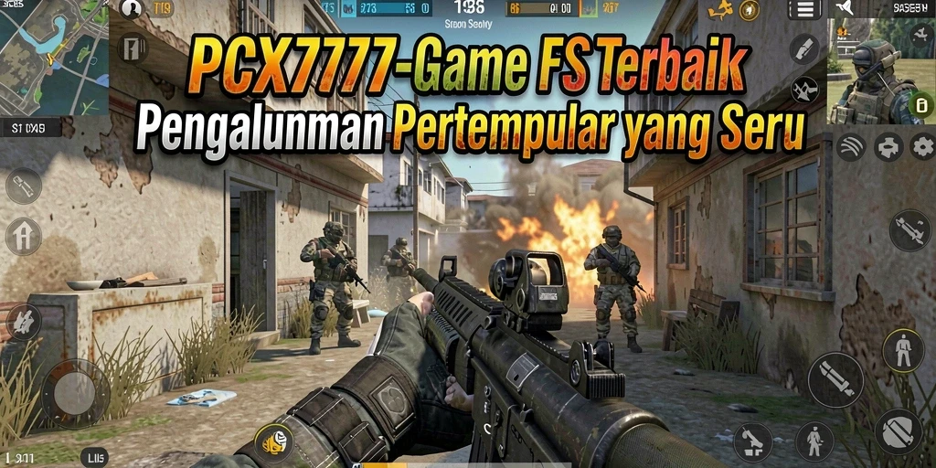 Tampilan gameplay seru dari PCX777 yang mendebarkan.