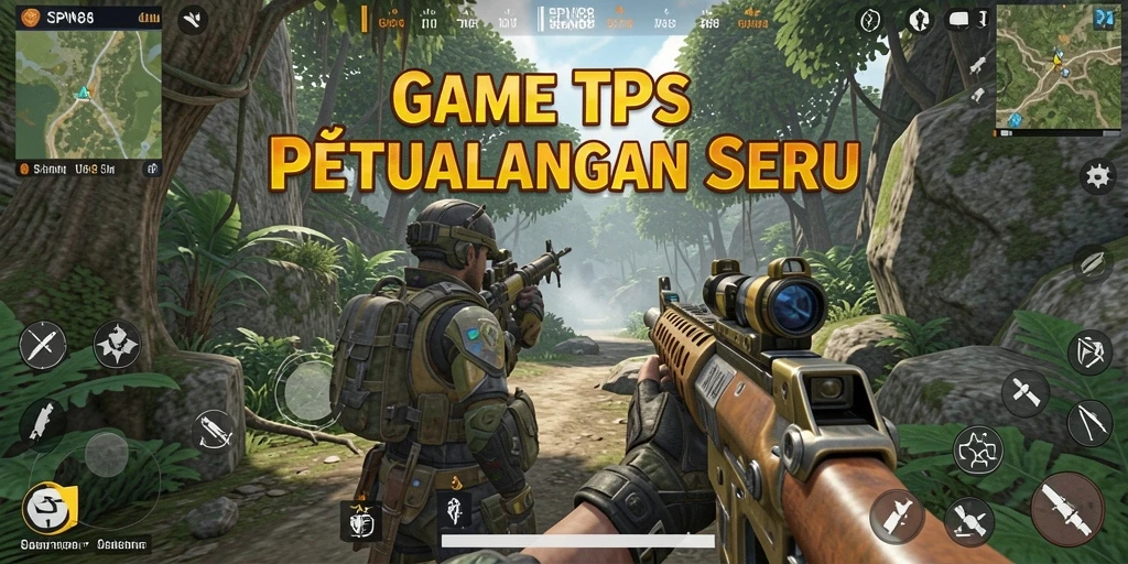 Tangkapan layar gameplay SPN88 yang menampilkan aksi TPS yang seru.