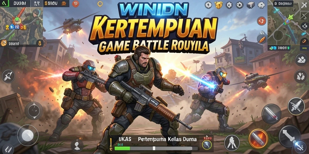 Gameplay dinamis dalam <strong>WINIDN</strong> dengan pertempuran yang mendebarkan.